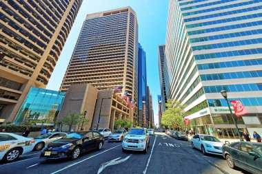 Arch Street ve Philadelphia trafik