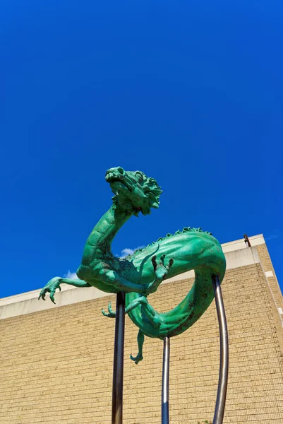 Dragon figure in Chinatown of Philadelphia PA — Stock Photo, Image