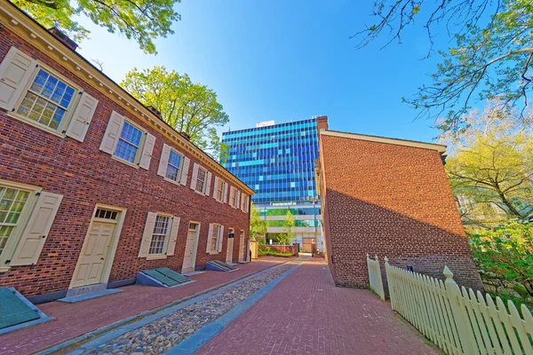 New Hall militair Museum in de oude stad in Philadelphia — Stockfoto