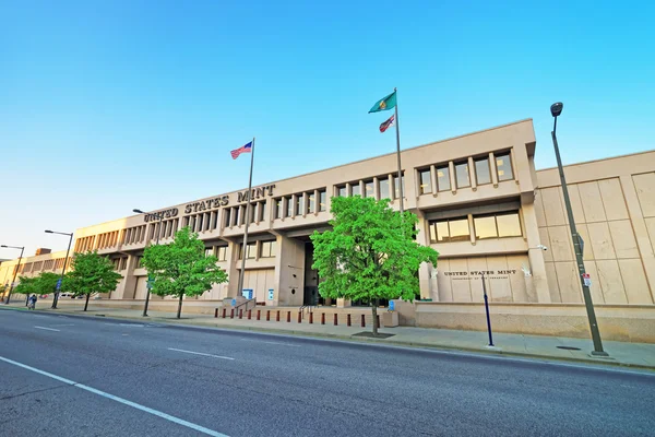 Menta de Estados Unidos edificio de Philadelphia Pa — Foto de Stock