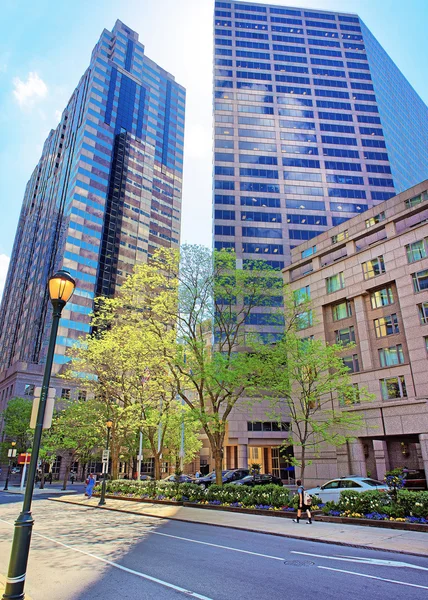 Stock image Skyline of skyscrapers in the City Center of Philadelphia