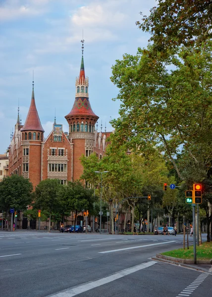 Casa Terrades on Avinguda Diagonal of Barcelona — 스톡 사진