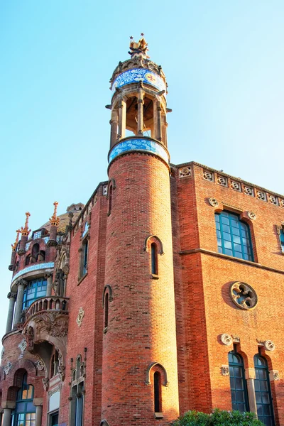 Докладно про колишнього лікарні de Sant Pau в Барселоні — стокове фото