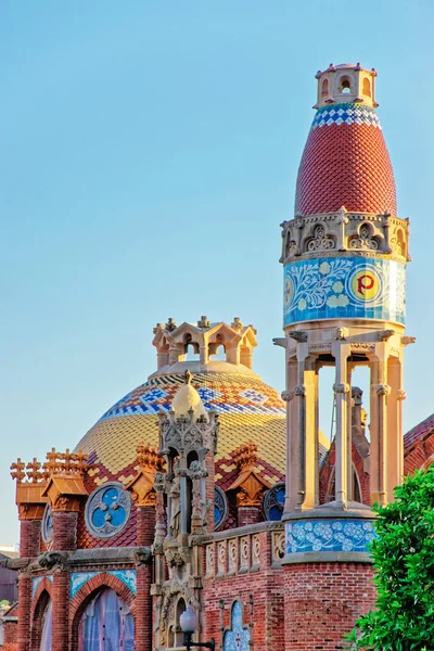 Купол колишній лікарні de Sant Pau в Барселоні — стокове фото
