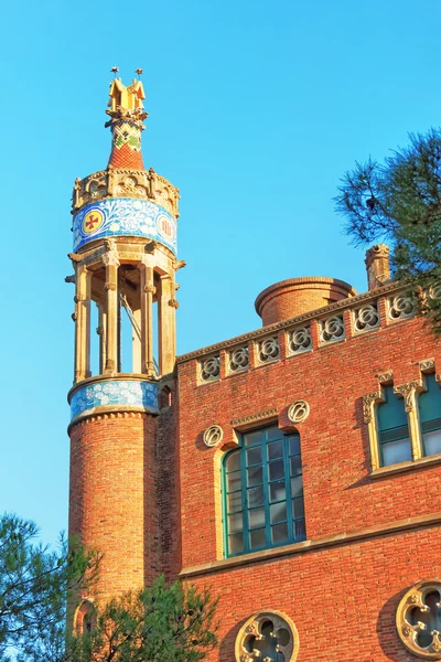 Fragmento del antiguo Hospital de Sant Pau de Barcelona — Foto de Stock