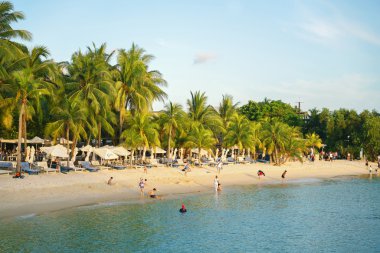 Sentosa Island resort Singapur Siloso Beach