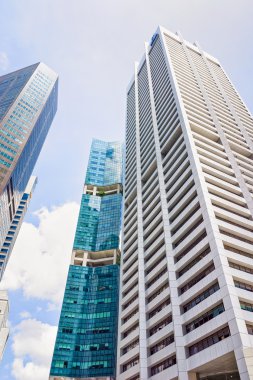 Singapur Finans Merkezi Raffles Place Gökdelenler