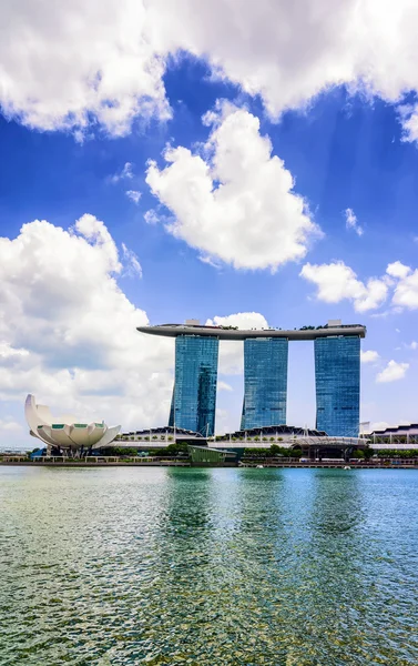 Musée des Arts et Marina Bay Sands Hôtel et Casino Singapour — Photo