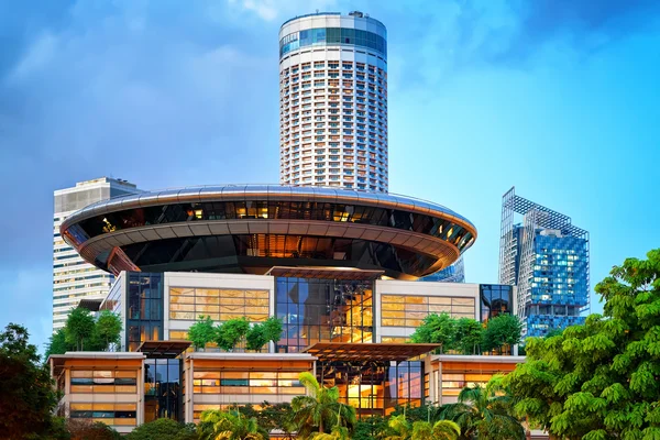 New Supreme Court Building at Boat Quay in Singapore — Stock Photo, Image