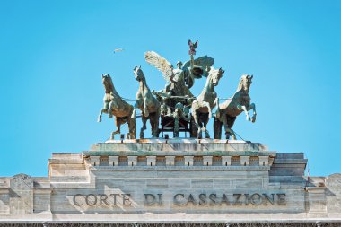 Yargıtay temyiz Roma İtalya quadriga heykeli