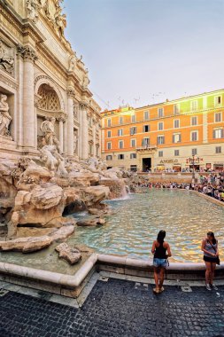 Trevi Çeşmesi, İtalya Roma, seyahat etmek