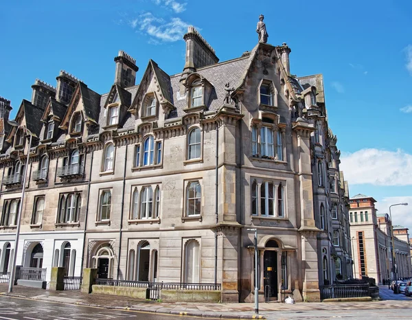 Castle Terrace street in the Old Town of Edinburgh Scotland — Stock Photo, Image