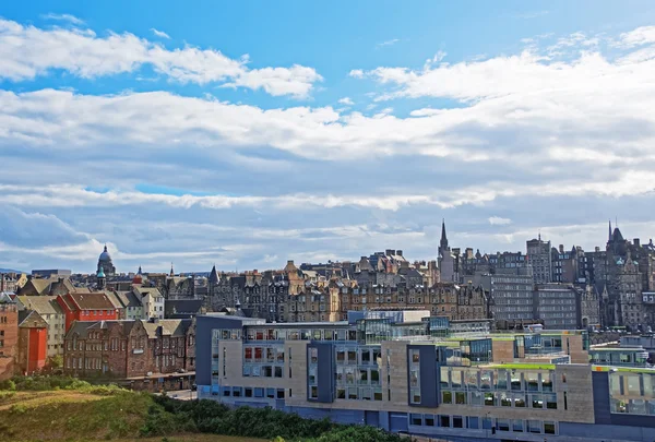 Staré město Edinburghu ve Skotsku — Stock fotografie