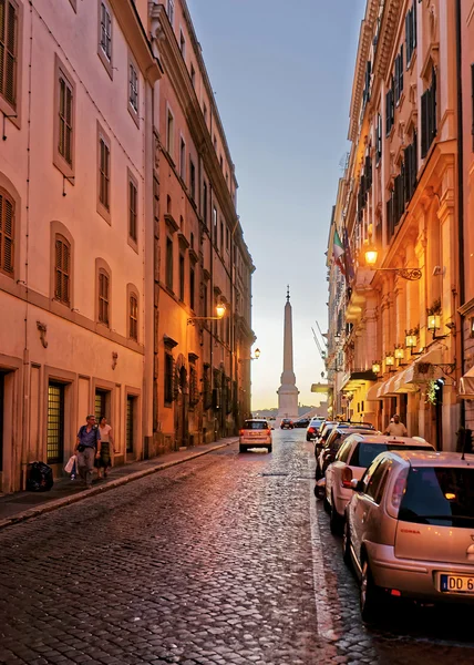 Egyiptomi obeliszk, Róma, Olaszország — Stock Fotó