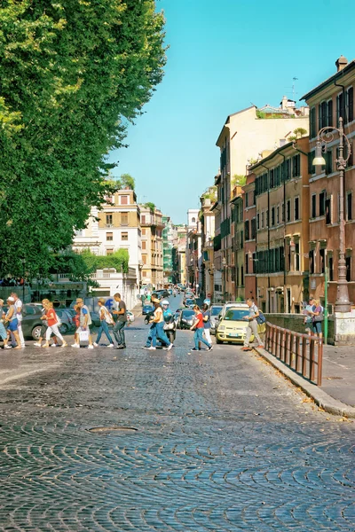 Centro histórico de Roma visto desde el Vaticano en Italia — Foto de Stock