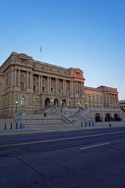 Edificio de la Biblioteca del Congreso Washington DC — Foto de Stock
