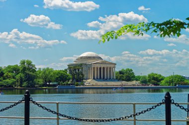 Washington Dc'deki Thomas Jefferson Anıtı'nda görüntüle