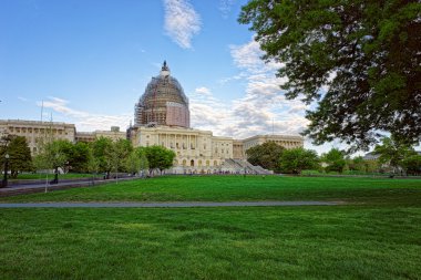 Amerika Birleşik Devletleri Capitol'deki parktan görünüm