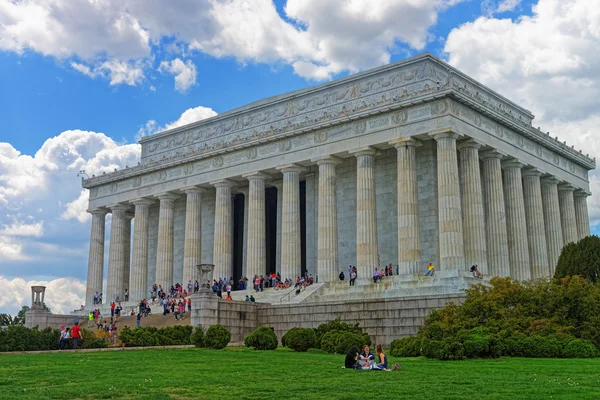 Lincoln Memorial vicino al National Mall a Washington DC — Foto Stock