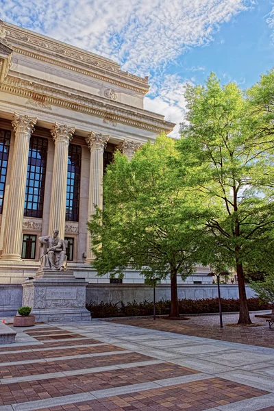 Θέα στο κτήριο εθνικών αρχείων στην Ουάσιγκτον — Φωτογραφία Αρχείου