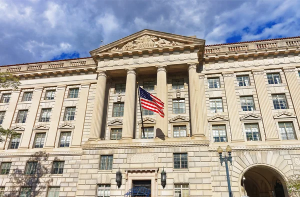 Departamento de Comércio em Herbert Hoover Building — Fotografia de Stock