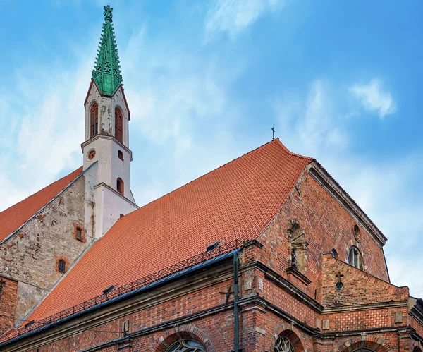 Церква Святого Іоанна в Старе місто Риги — стокове фото
