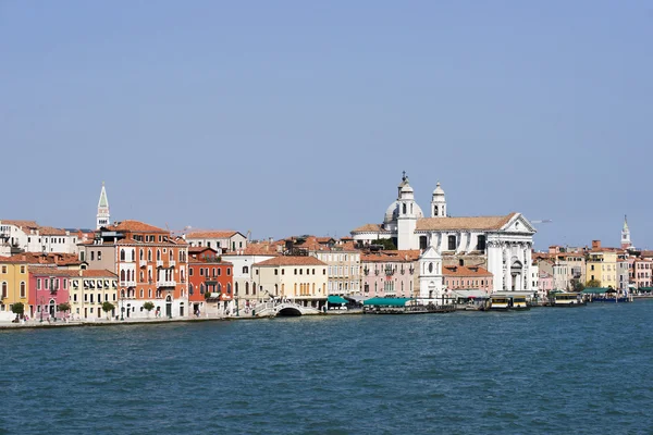 View to Gesuati Quay in summer Venice — Stock Photo, Image