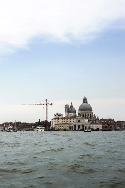 Basílica de Santa Maria della Salute en verano Venecia —  Fotos de Stock