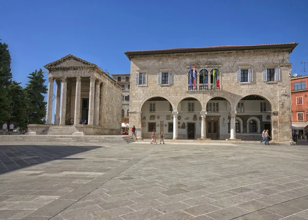 Forum antico a Pola — Foto Stock