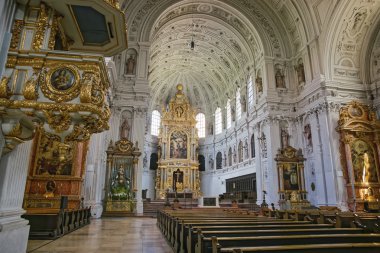 Saint Michael Katedrali Katedrali (Münih) salonu iç