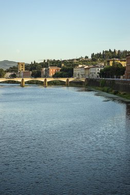 Ponte alle Grazie köprü Floransa İtalya