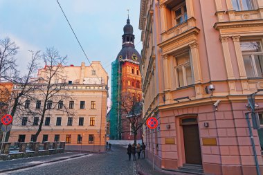 Riga Katedrali Baltık stat en büyük Ortaçağ Kilisesi olduğunu