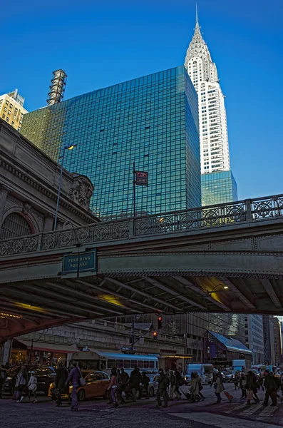 Bridge in front of Grand Central Terminal — Stock Photo, Image
