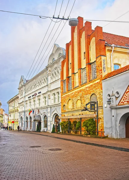 리투아니아 빌뉴스의 올드타운에 있는 호텔 유로파 로얄 — 스톡 사진