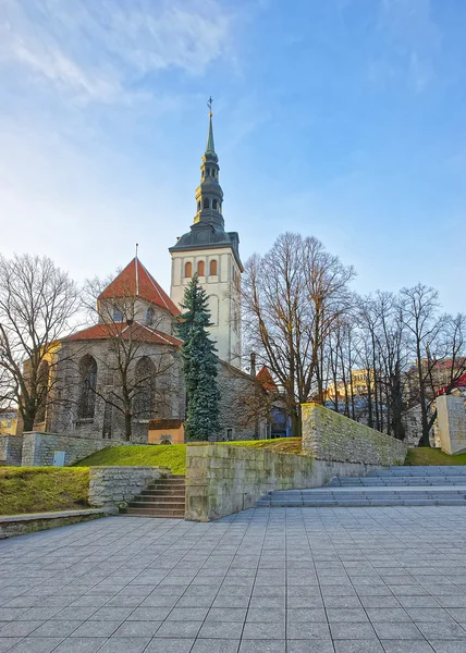 St Nicholas Church in the Old city of Tallinn in Estonia — Stock Photo, Image