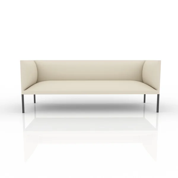 Graues Sofa dünn — Stockfoto