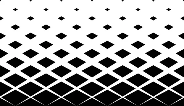 Patrón Geométrico Diamantes Horizontales Negros Sobre Fondo Blanco Sin Costuras — Archivo Imágenes Vectoriales