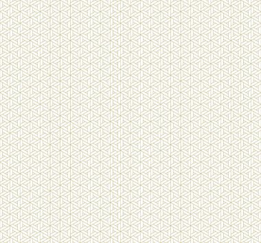 Japon pürüzsüz Kumiko deseni ince çizgilerle altın siluetinde.