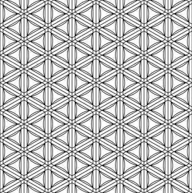 Japon pürüzsüz Kumiko deseni siyah beyaz. İnce çizgiler..