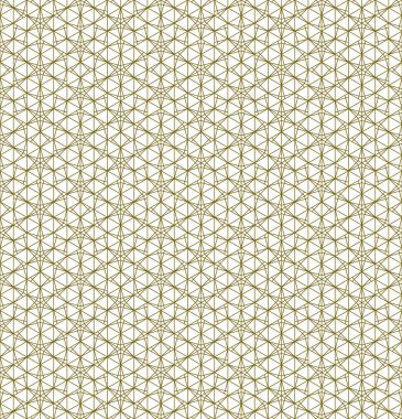 Japon pürüzsüz Kumiko deseni altın ortalama kalınlığında.