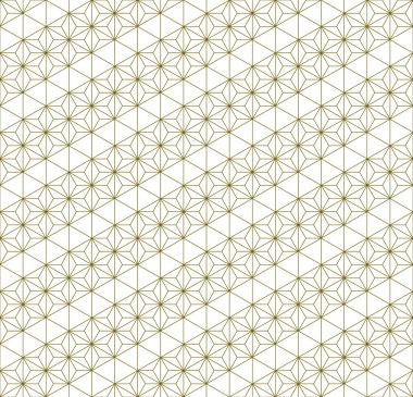 Japon pürüzsüz Kumiko deseni altın sarısı ve ince çizgileri var..