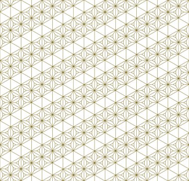 Japon pürüzsüz Kumiko deseni altın sarısı ve ince çizgileri var..