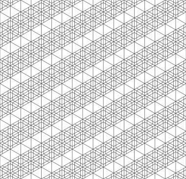 Japon marangoz Kumiko Zaiku 'ya dayanan kusursuz bir model. Siyah ve beyaz. İnce çizgiler..