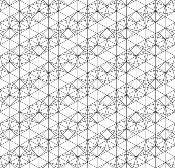 Japon pürüzsüz Kumiko deseni siyah beyaz. İnce çizgiler..