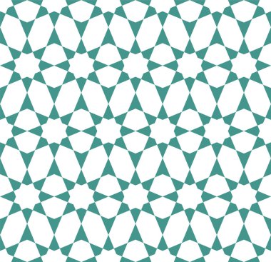 Geleneksel İslami sanata dayanan kusursuz geometrik süs. Kumaş, tekstil, kapak, ambalaj kağıdı, arkaplan için harika tasarım.