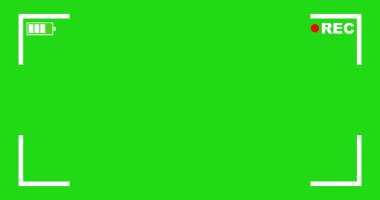 rec ile odak Bulucu kamera görünümü video vizör açtı