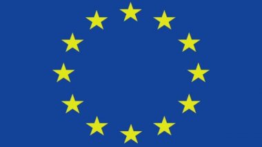brexit, haddeleme kağıt Avrupa bayrağı, schengen Euro bölgesi krizi, İngiltere'de Büyük Britanya bayrağı arka plan ile buruşuk 