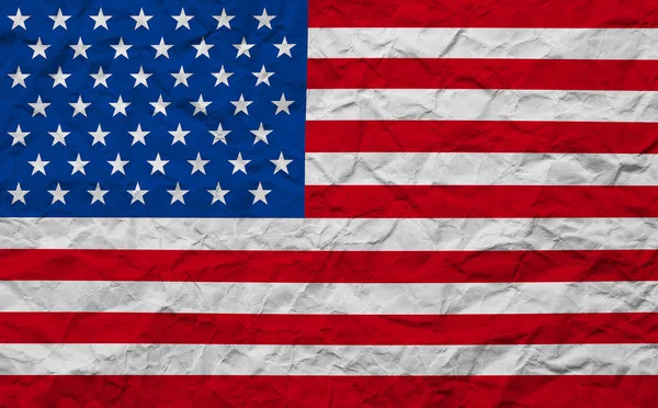 Grunge-Papier amerikanische US-Flagge — Stockfoto