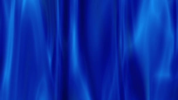 Drapeau bleu européen fond abstrait, animation prête pour la boucle sans couture — Video