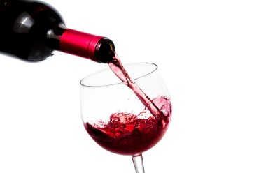 kırmızı şarap cam dökme barmen